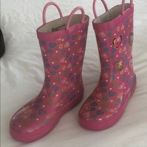 Girls Shopkins rain boots - size 12